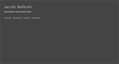 Desktop Screenshot of jacobbeltran.com